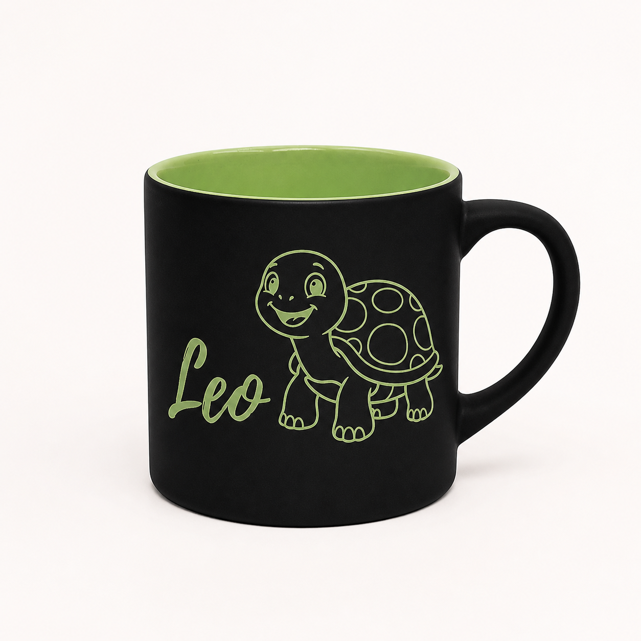 Personalisierte Lasertasse für Kinder mit Name – 180 ml Kindertasse graviert