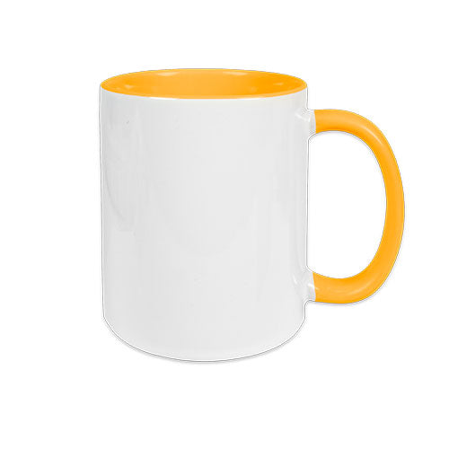 Keramiktasse TWO TONES 2 Farbig Sublimation Becher Fototasse Rohling 11 oz/330 ml