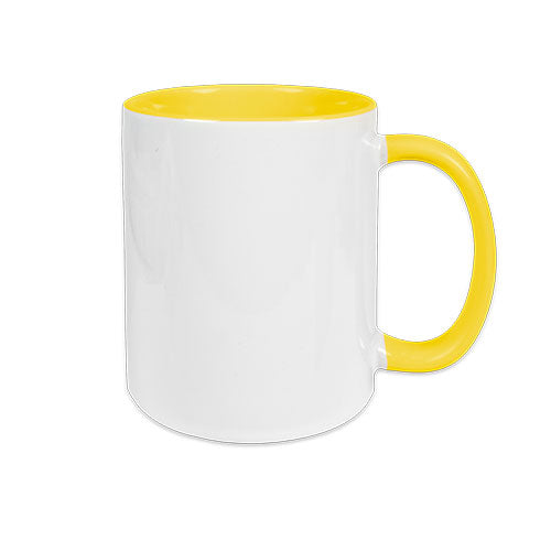 Keramiktasse TWO TONES 2 Farbig Sublimation Becher Fototasse Rohling 11 oz/330 ml