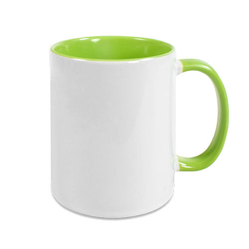 Keramiktasse TWO TONES 2 Farbig Sublimation Becher Fototasse Rohling 11 oz/330 ml