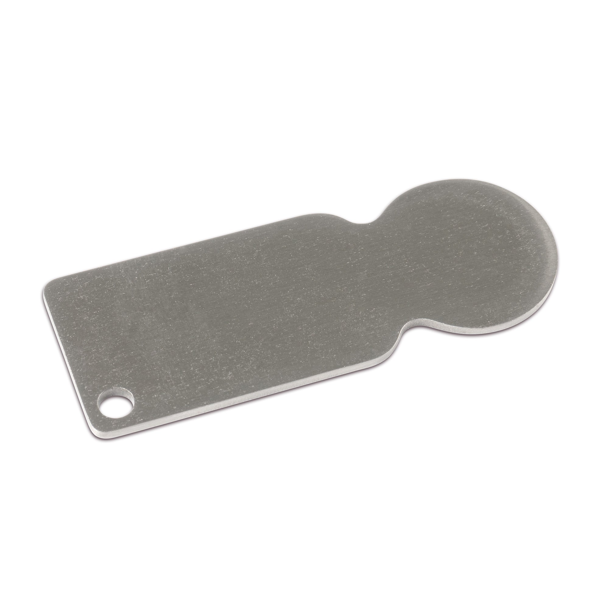 Einkaufswagenlöser Einkaufs-Chip Sublimation Rohling weiß silber