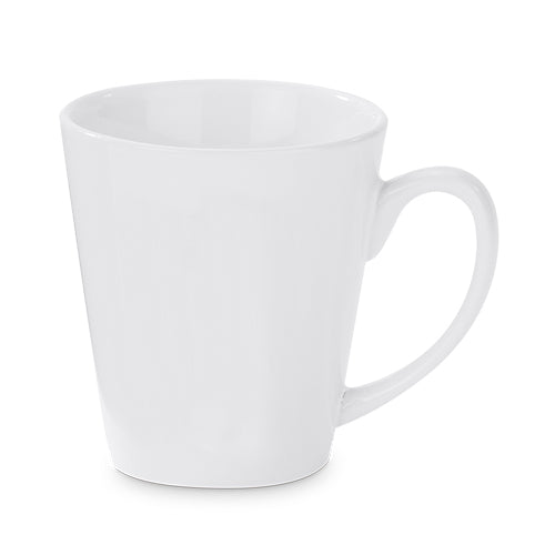 Konische Keramiktasse LATTE 12oz Sublimation unbedruckt Fototasse Tasse, Becher PREMIUM-QUALITÄT