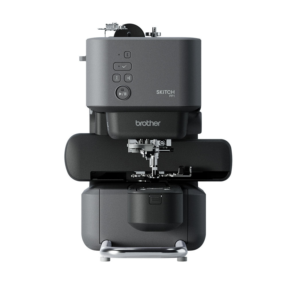 Brother PP1 "Skitch" - Freiarm-Stickmaschine Artspira Verbindung, grau/schwarz
