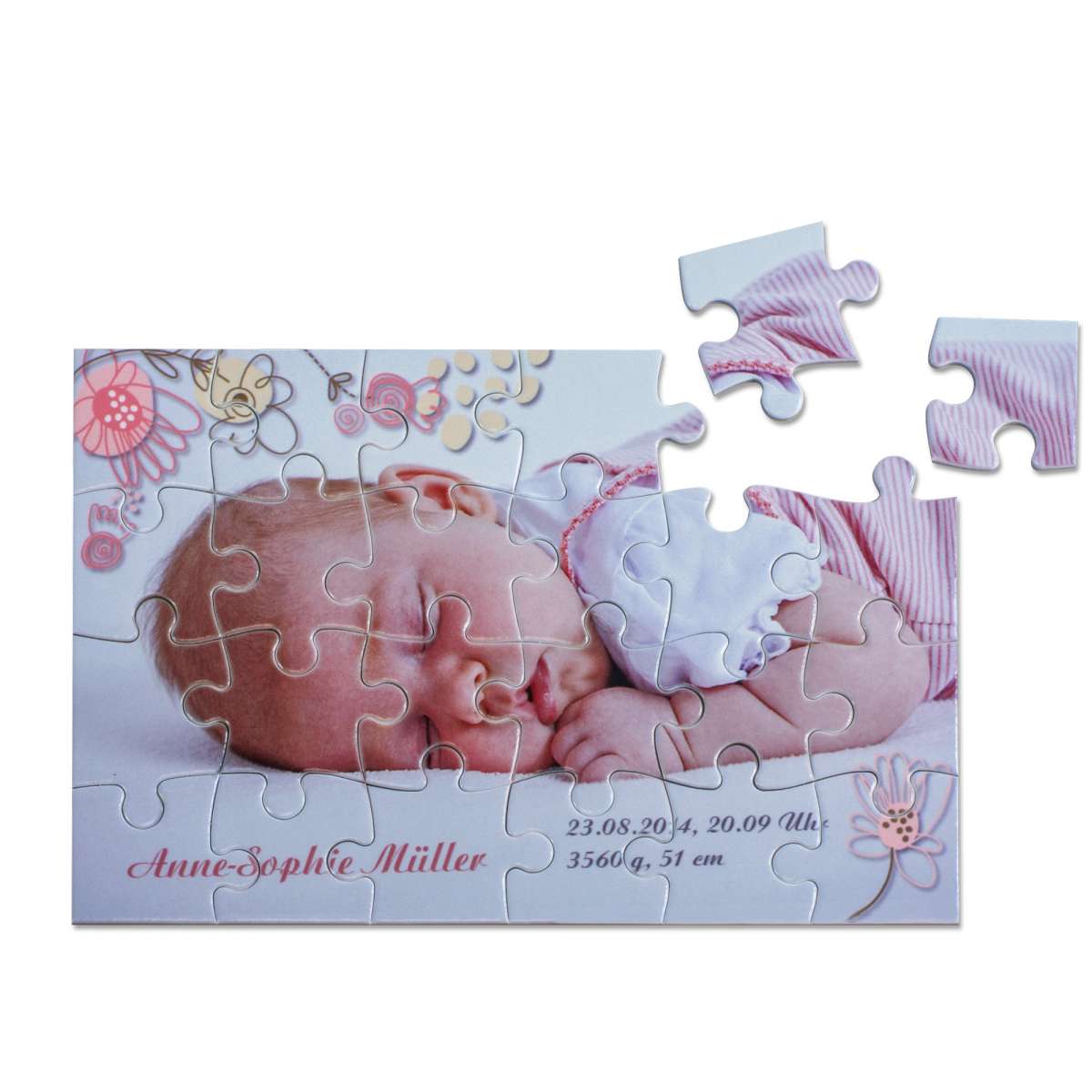 Kartonpuzzle rahmenlos | diverse Größen Sublimation