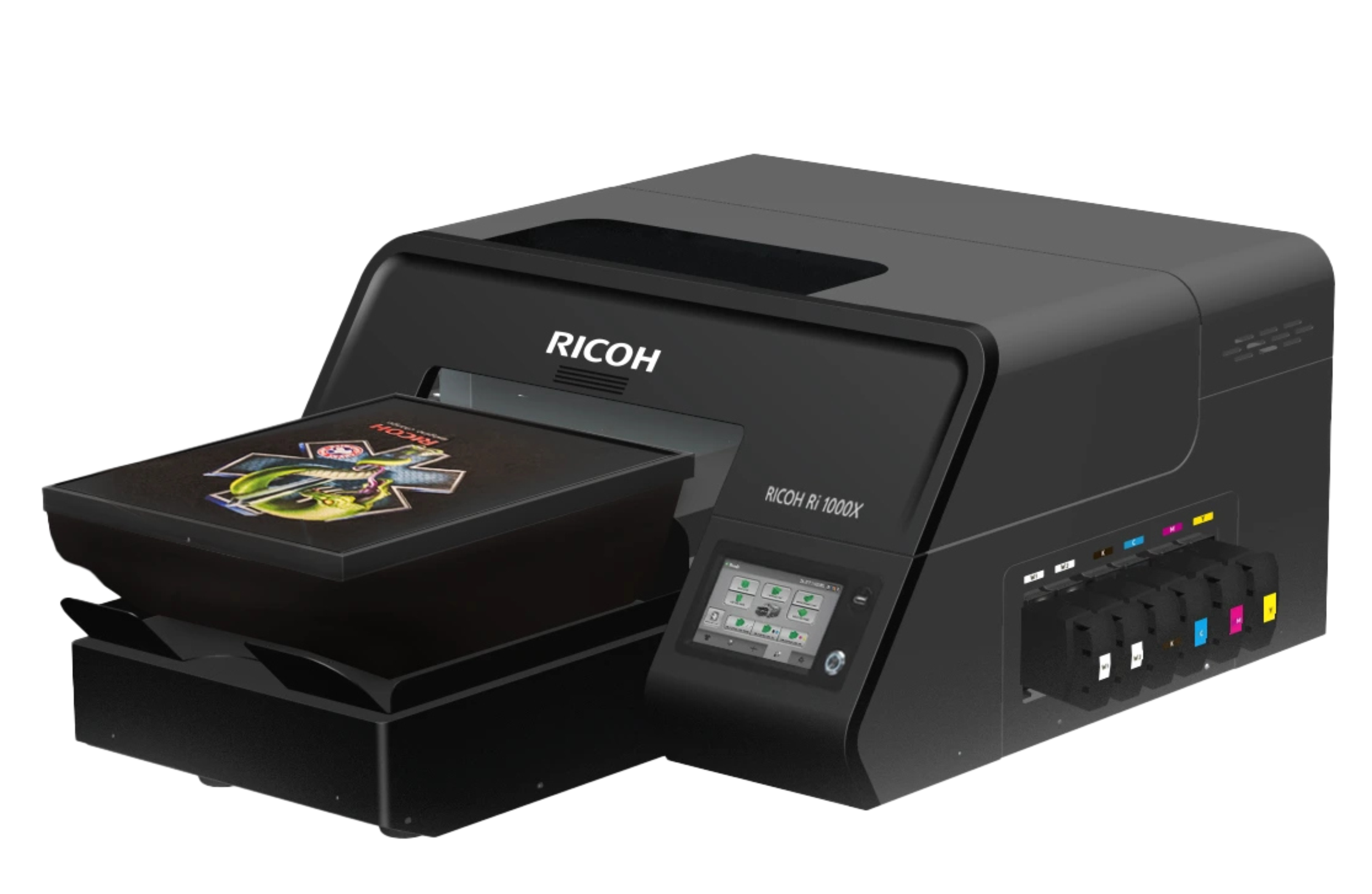 RICOH Ri 1000X Einpaletten-Drucksystem für DTG und DTF Drucker
