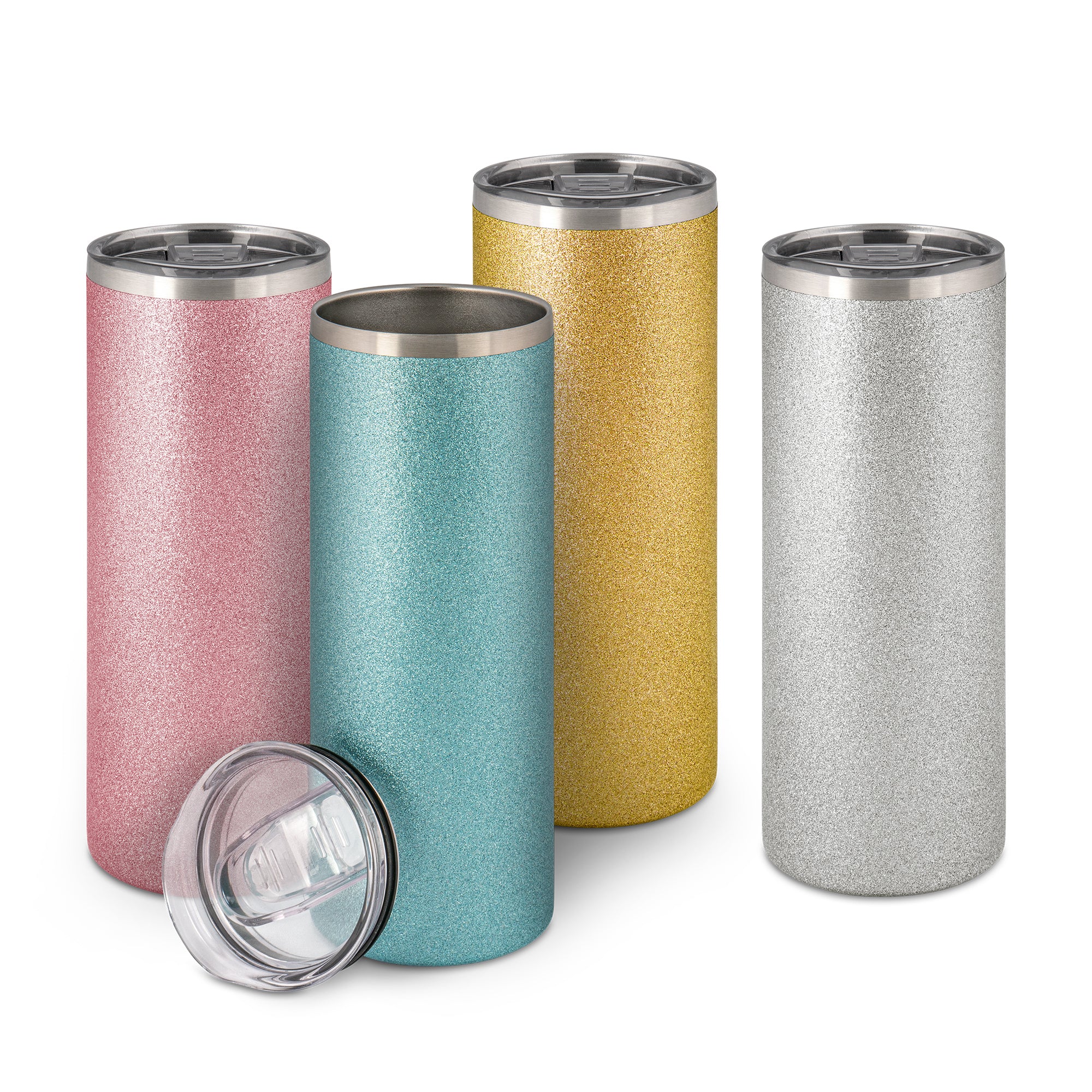 Tumbler Edelstahl-Thermobecher Spark Glitzer Sublimation Blanko Rohling