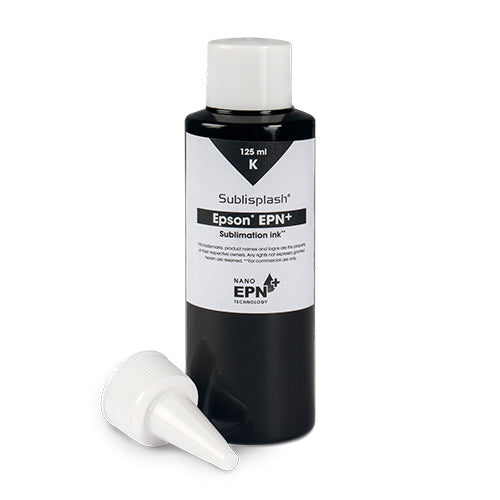 Sublisplash® EPN+ in 125 ml Flaschen mit Dosierspitze Sublimationstinte