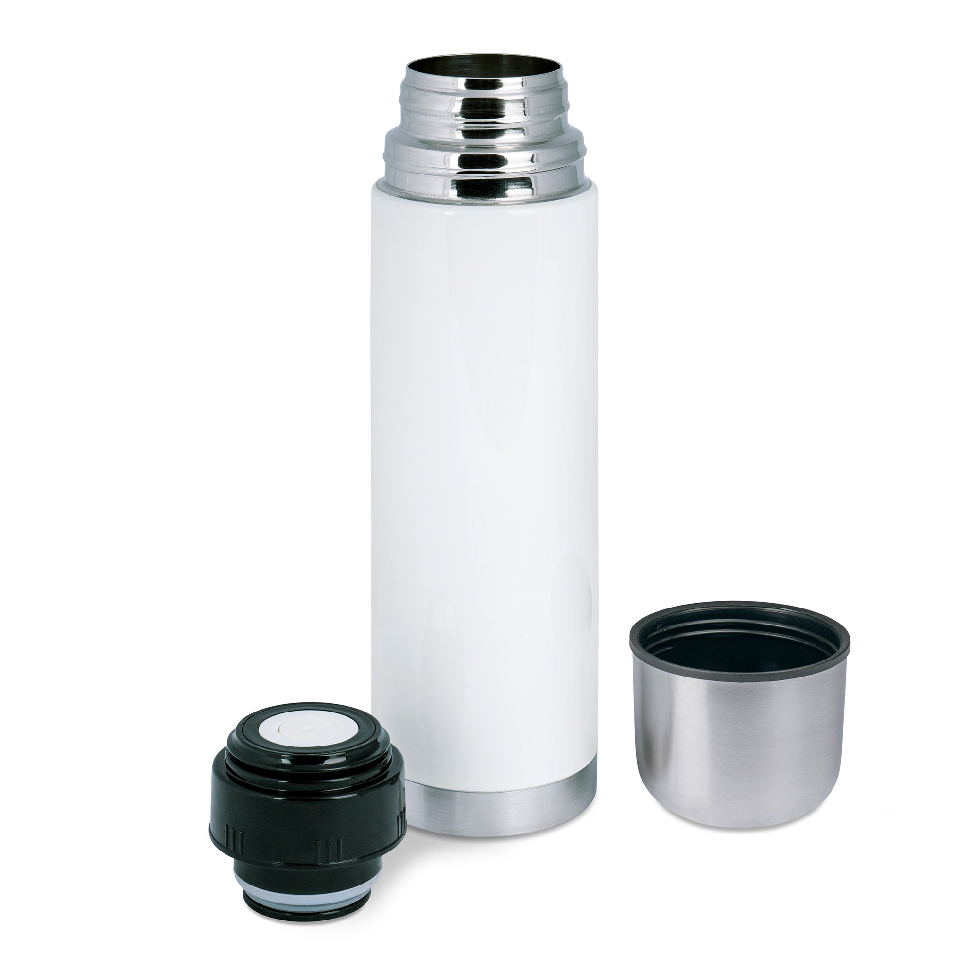 Edelstahl Thermoflasche Thermokanne Sublimation Doppelwandig mit Schraubverschluss