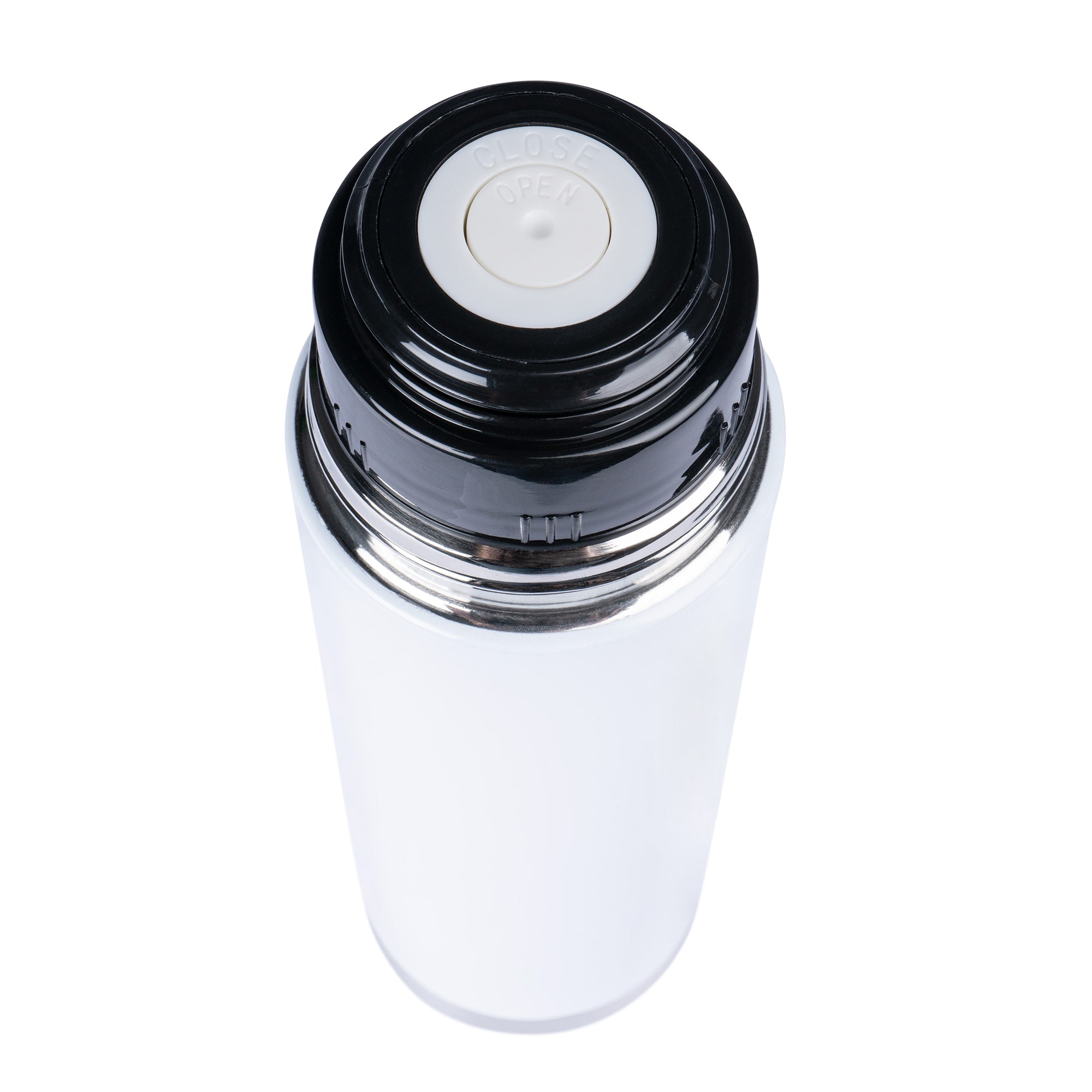 Edelstahl Thermoflasche Thermokanne Sublimation Doppelwandig mit Schraubverschluss