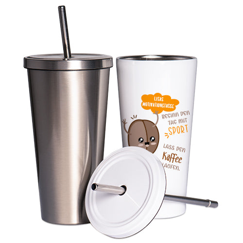 Konischer Edelstahl-Trinkbecher 480 ml Sublimation Sublimationsdruck Tumbler