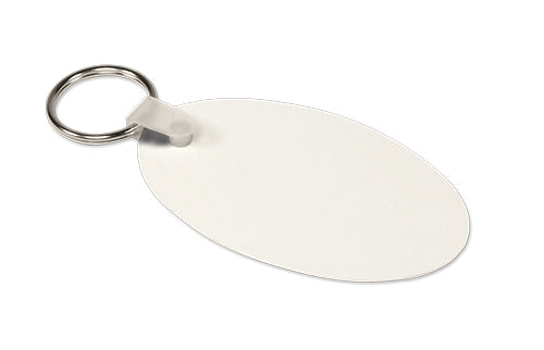 Alu-Schlüsselanhänger Oval Sublimation