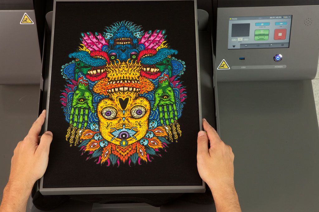 RICOH Ri 2000 Einpaletten-Produktionsdrucksystem für DTG und DTF Drucker