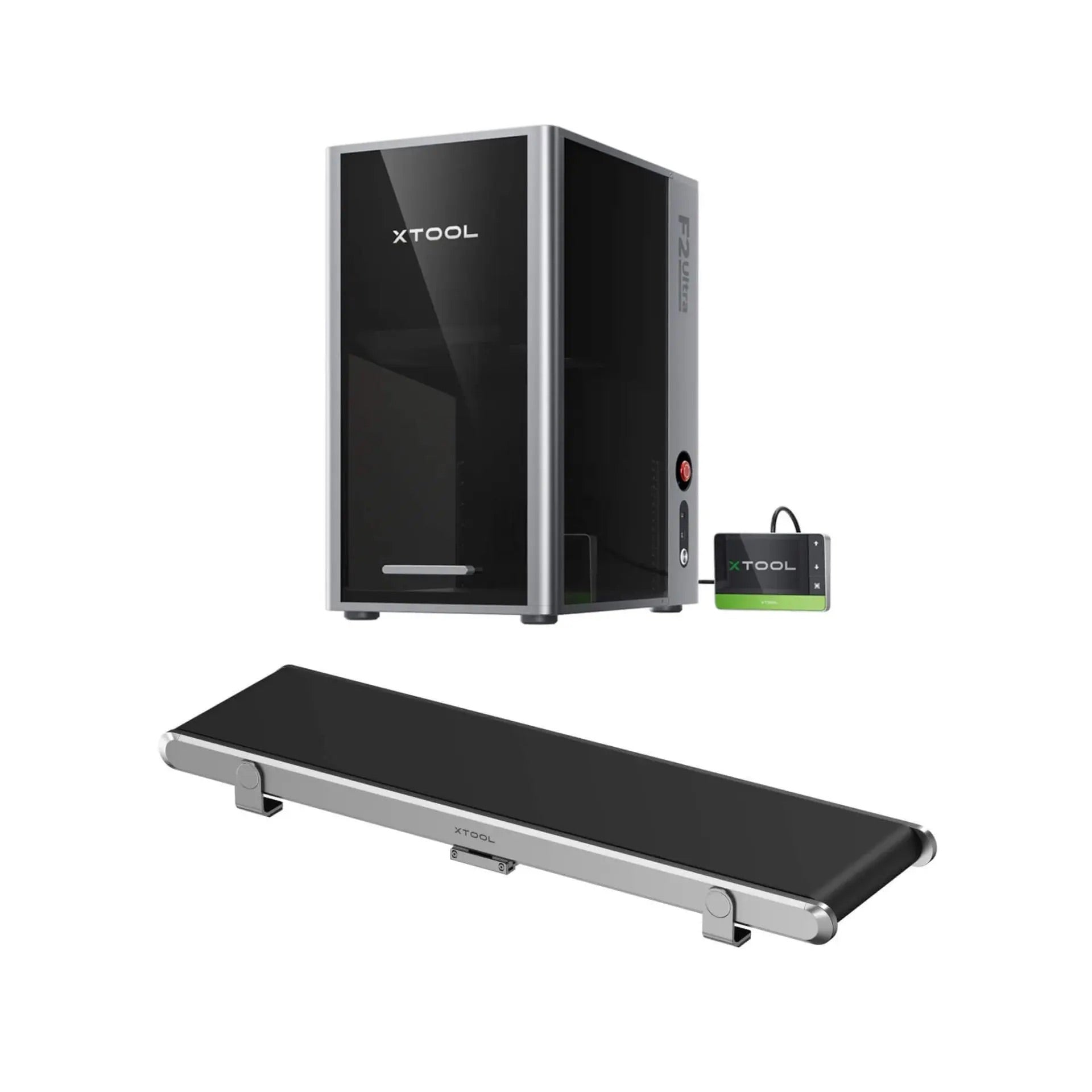 xTool F2 Ultra 60W MOPA & 40W Dioden-Dual-Lasergravierer, Conveyor & Deluxe Bundle