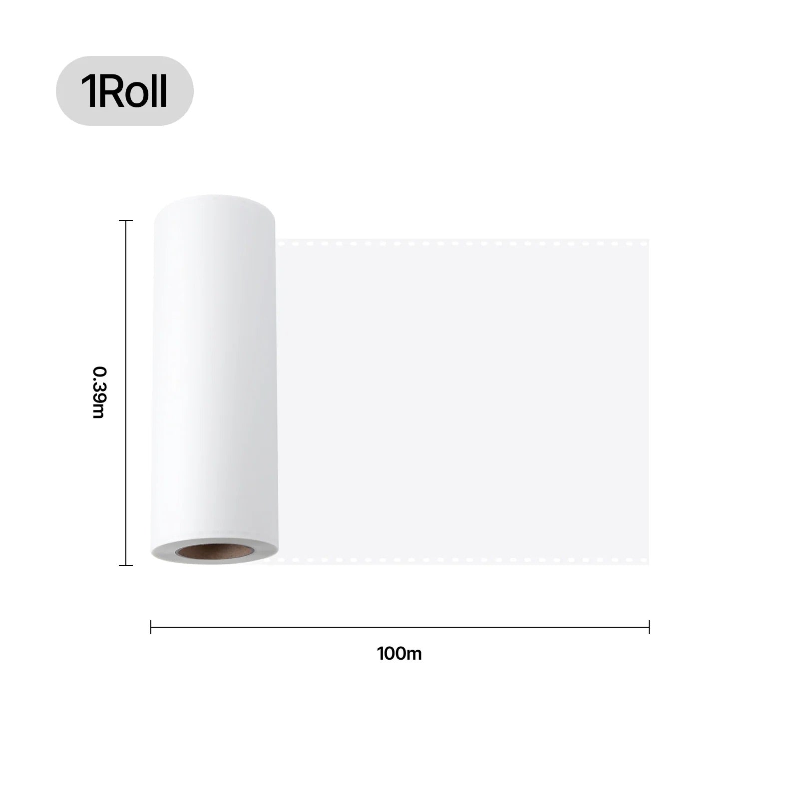 xTool DTF Transferfolie 100m x 390mm – Hot Peel Film