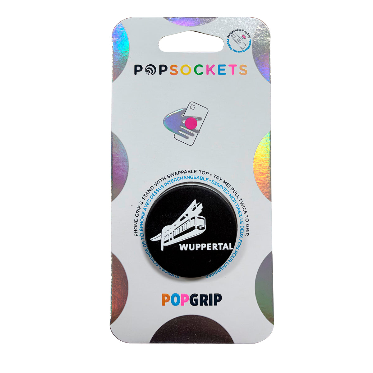 PopSockets PopGrip Wuppertal – Schwebebahn-Motiv
