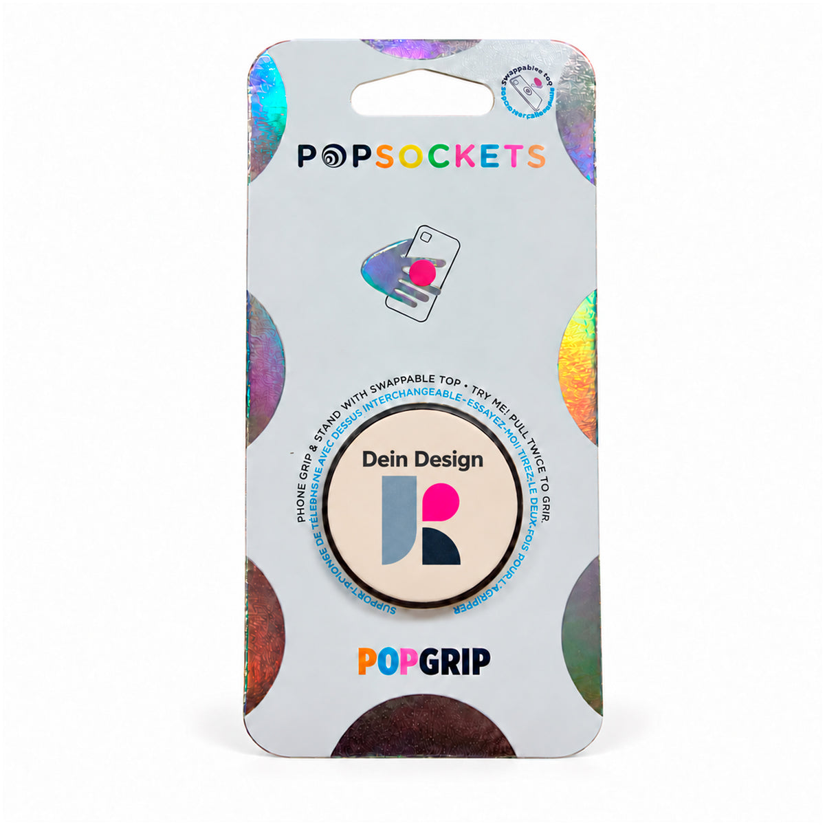 PopSockets PopGrip zum individuellen Bedrucken mit eigenem Logo, Foto oder Wunschdesign