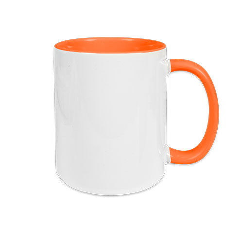 Keramiktasse TWO TONES 2 Farbig Sublimation Becher Fototasse Rohling 11 oz/330 ml
