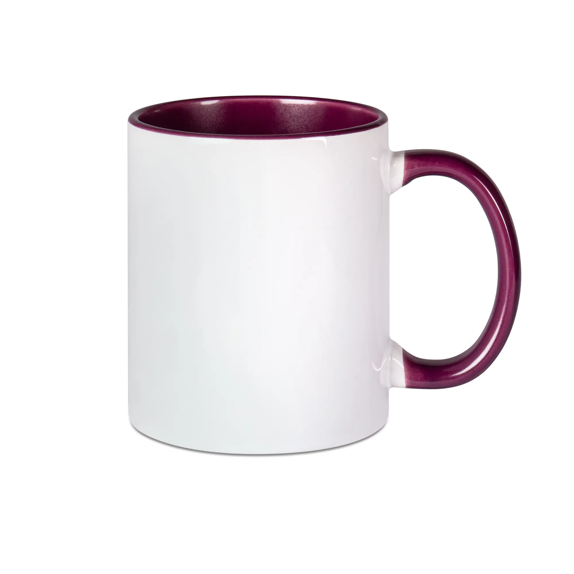Keramiktasse TWO TONES 2 Farbig Sublimation Becher Fototasse Rohling 11 oz/330 ml