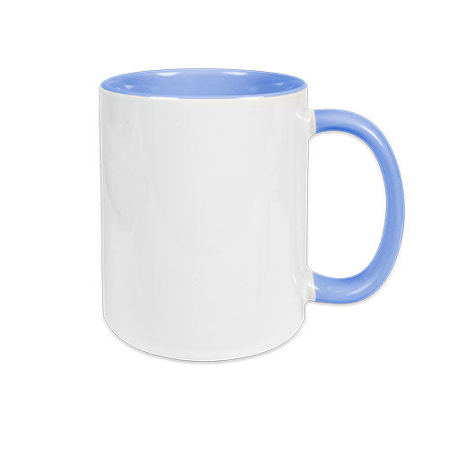 Keramiktasse TWO TONES 2 Farbig Sublimation Becher Fototasse Rohling 11 oz/330 ml