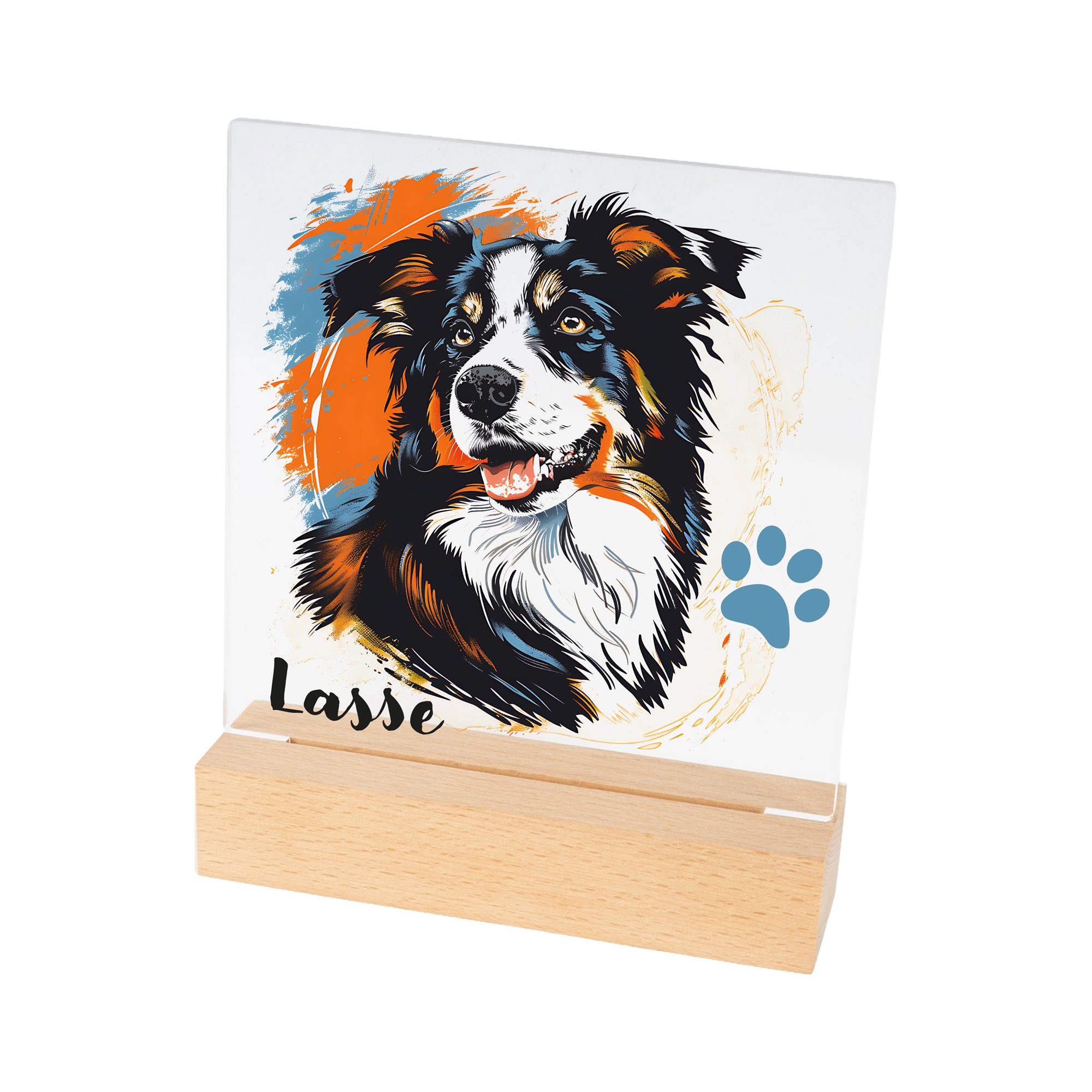 Klare Acrylplatte für UV-Direktdruck und Lasergravur – verschiedene Formen und Größen