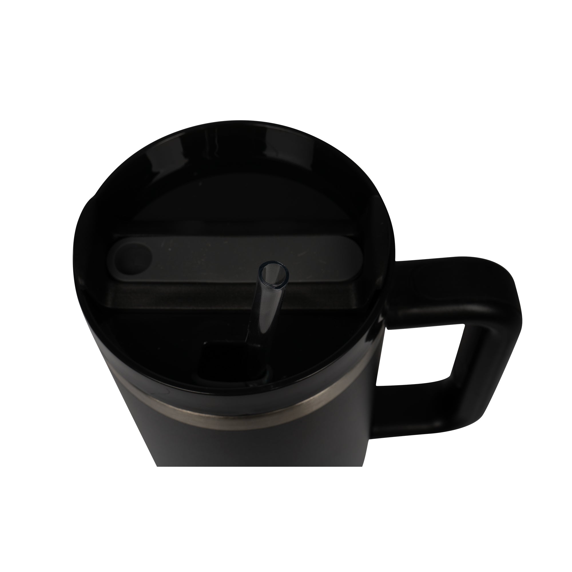 Edelstahl-Thermo-Becher mit Griff und Deckel 40oz 1,2 Liter für Laser & UV Druck