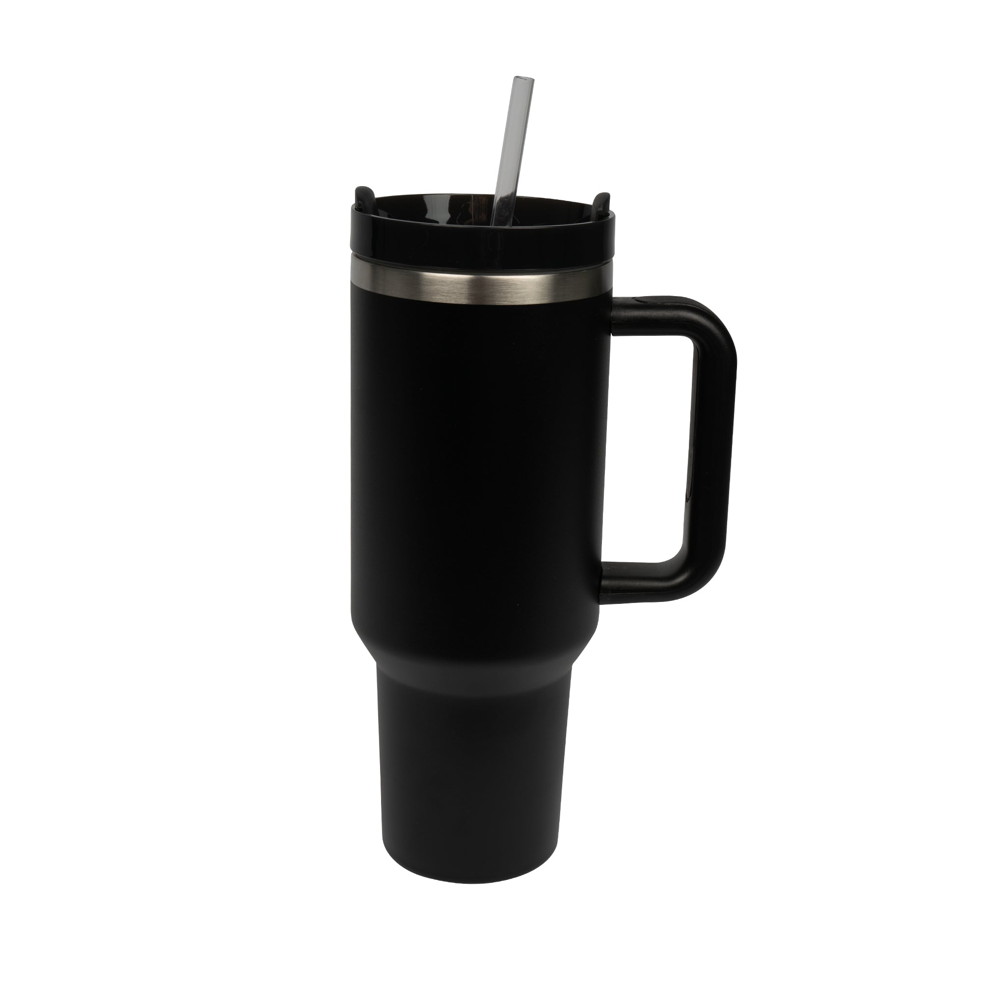 Edelstahl-Thermo-Becher mit Griff und Deckel 40oz 1,2 Liter für Laser & UV Druck