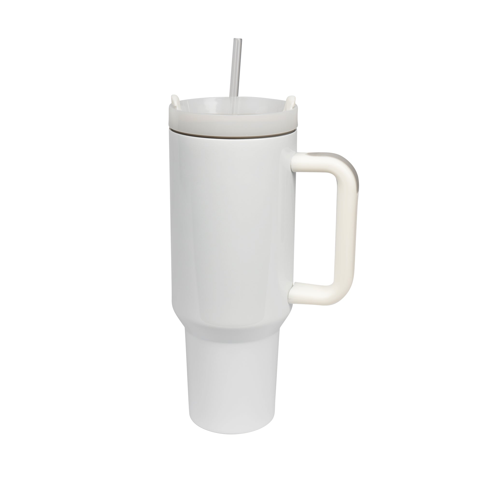 Edelstahl-Thermo-Becher mit Griff und Deckel 40oz 1,2 Liter