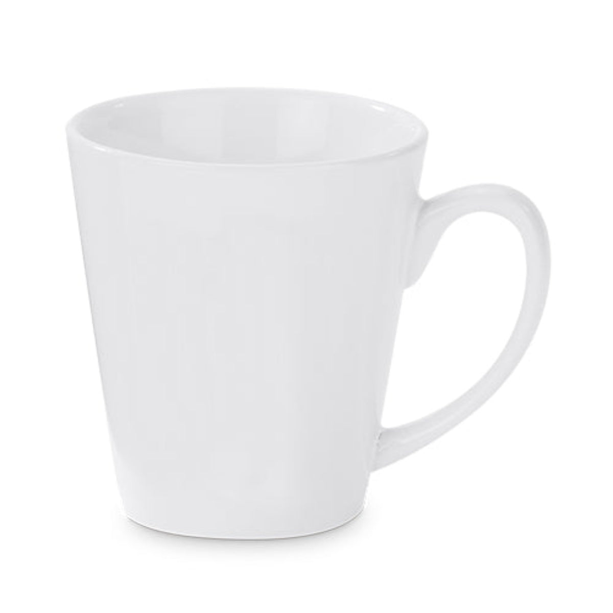 Konische Keramiktasse LATTE 12oz Sublimation unbedruckt Fototasse Tasse, Becher PREMIUM-QUALITÄT