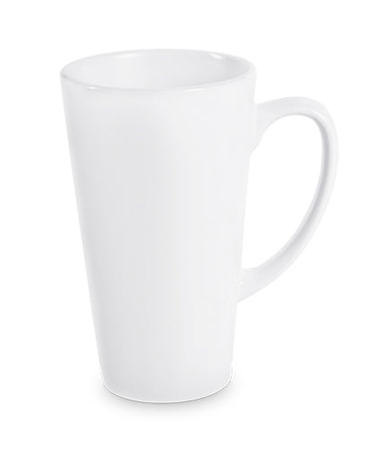 Konische Keramiktasse LATTE 17oz Sublimation unbedruckt Fototasse Tasse, Becher PREMIUM-QUALITÄT