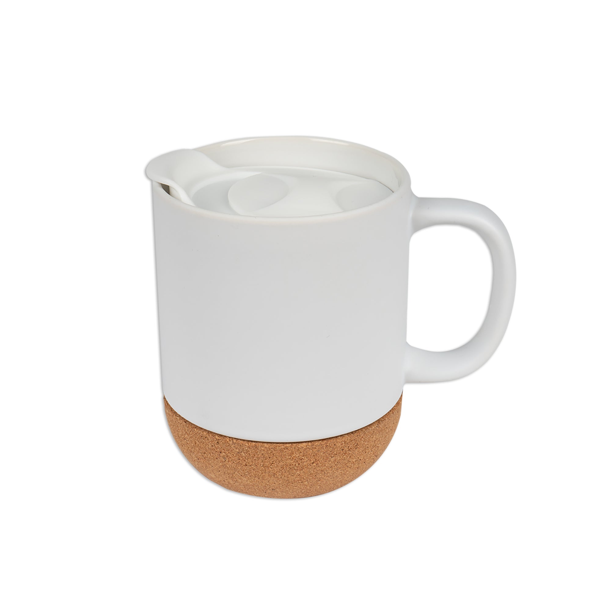 Keramiktasse mit abnehmbarem Korksockel - Sublimation - 330ml