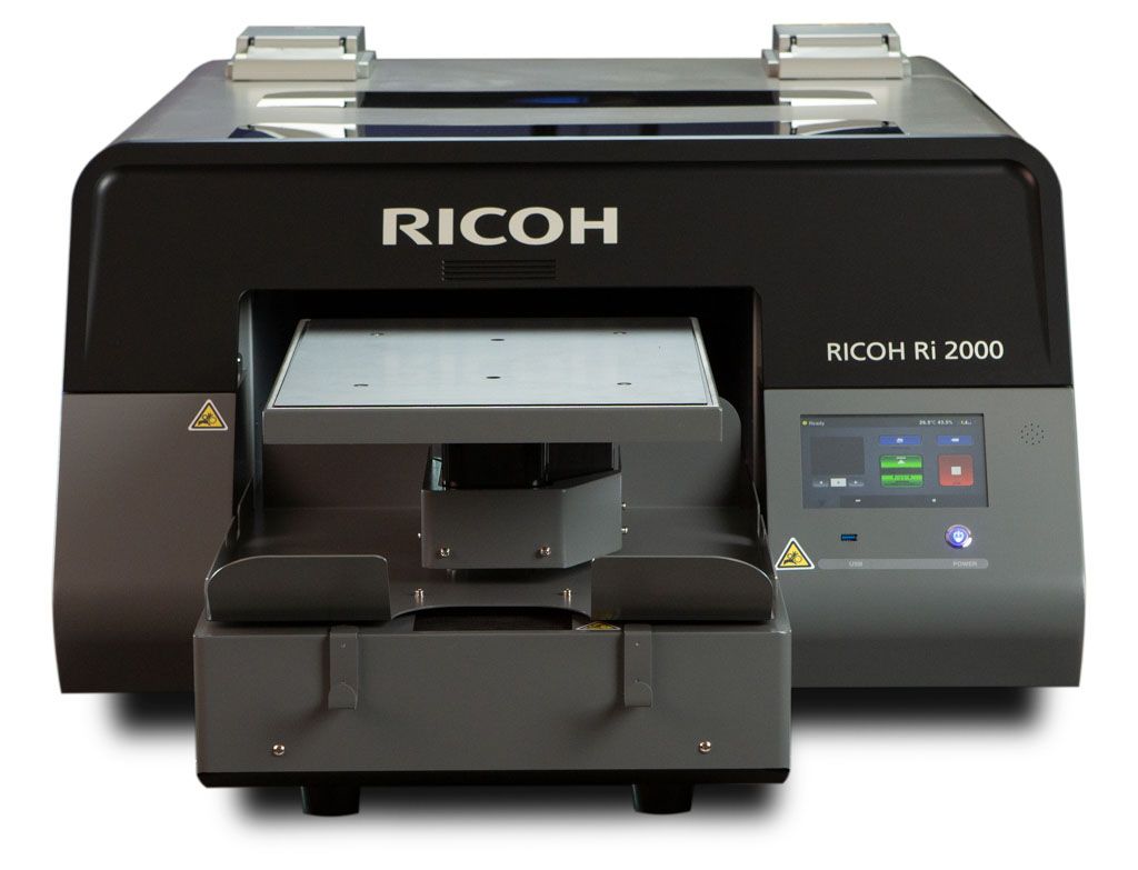 RICOH Ri 2000 Einpaletten-Produktionsdrucksystem für DTG und DTF Drucker