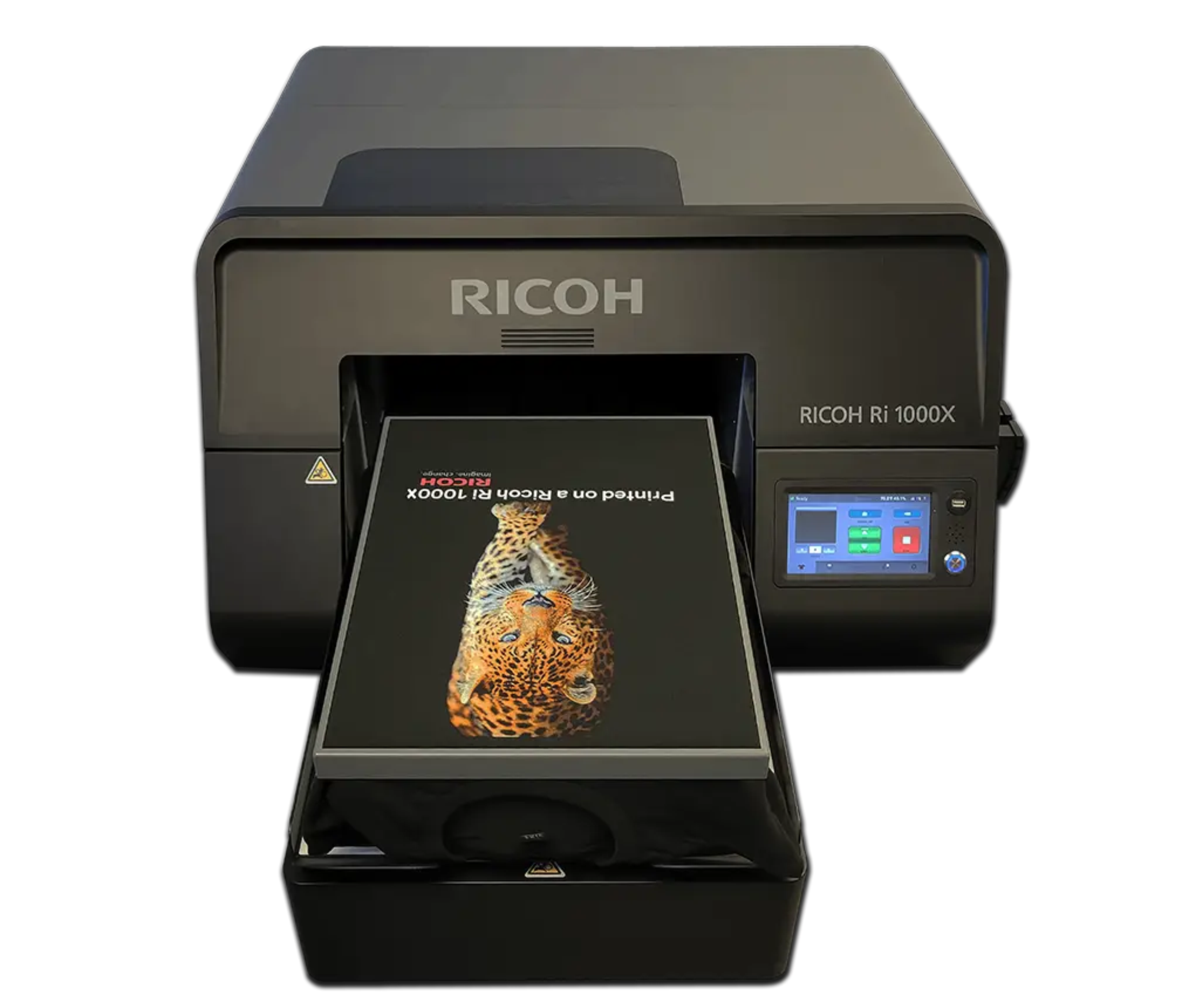 RICOH Ri 1000X Einpaletten-Drucksystem für DTG und DTF Drucker