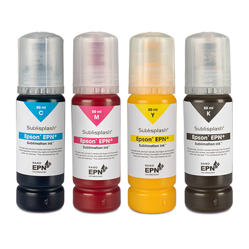 Sublisplash® EPN+ Sublimationstinte 80ml | CMYK | PlottPrint