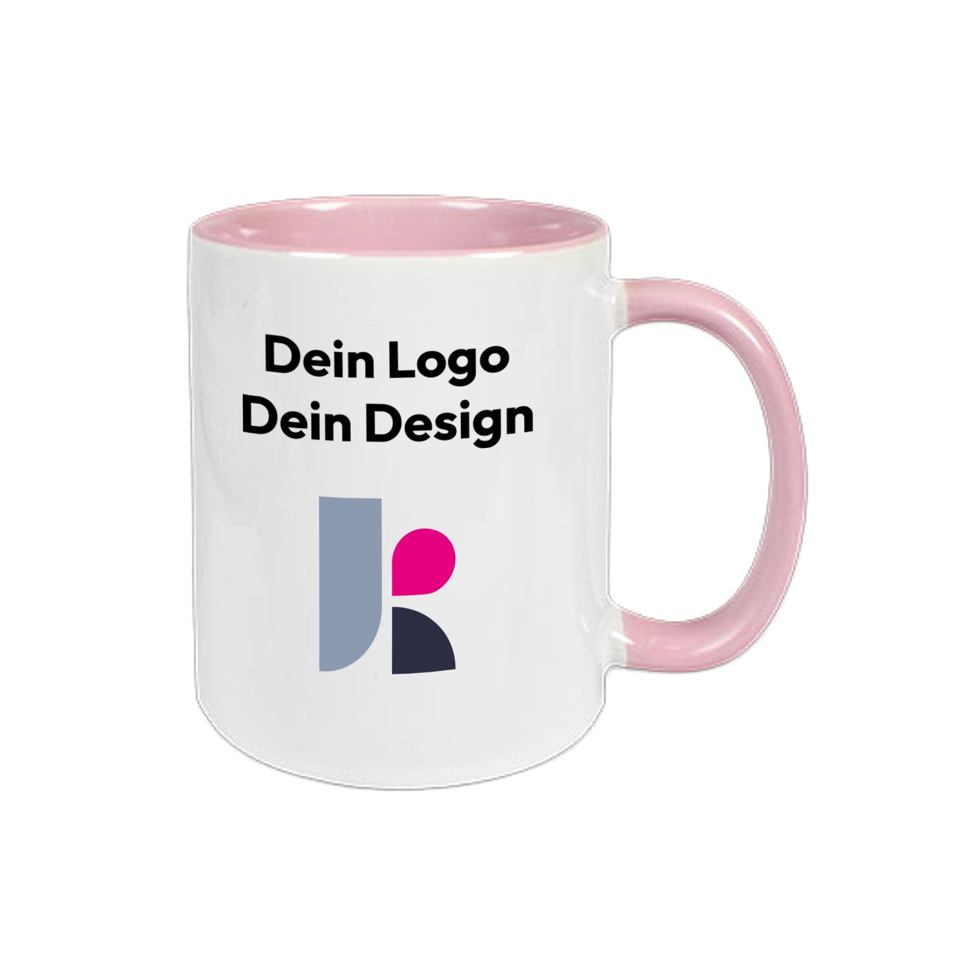 Two Tone Keramiktasse mit Fotodruck 330 ml, 14 Farben, sublimiert