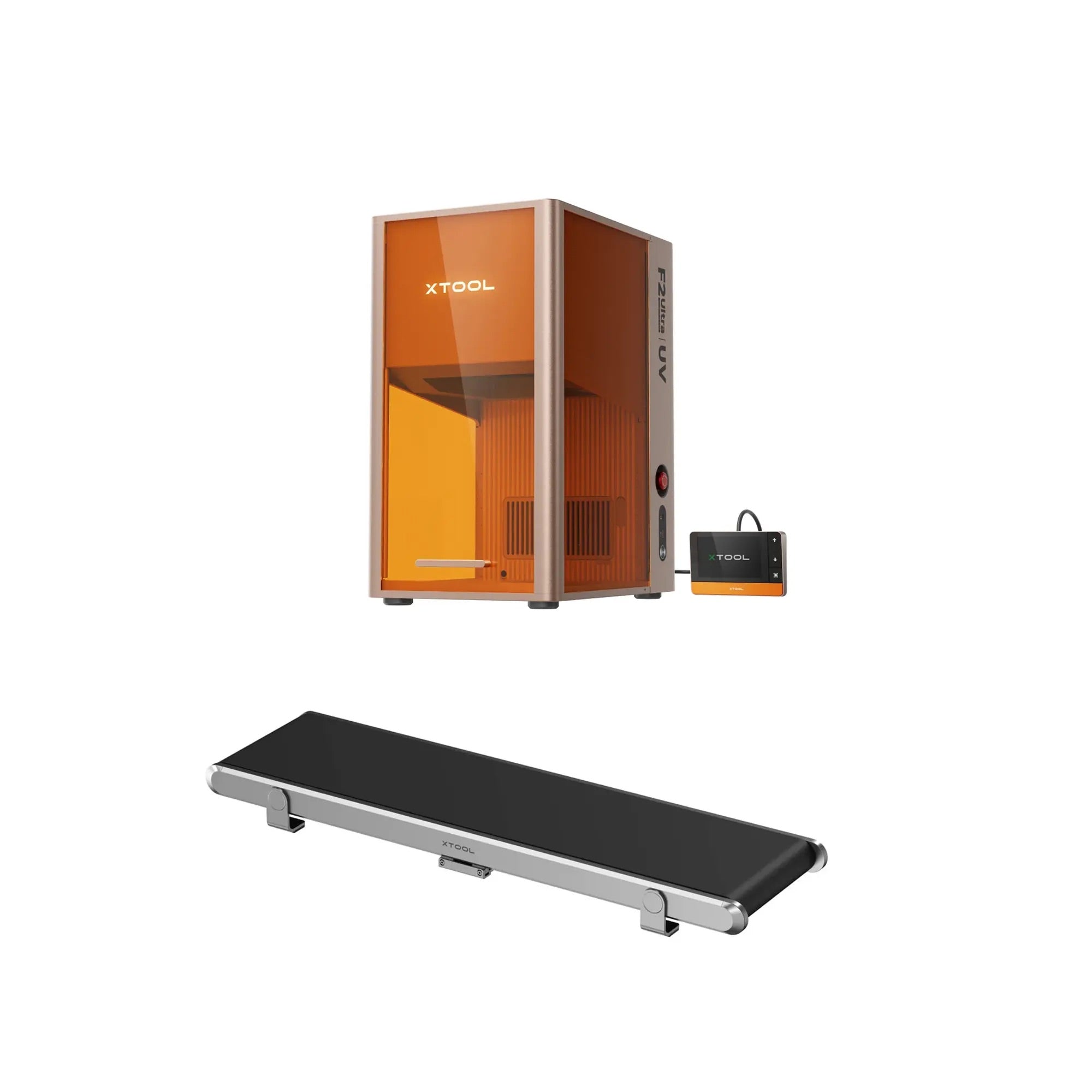 xTool F2 Ultra UV 5 W UV-Lasergravierer, Conveyor & Deluxe Bundle