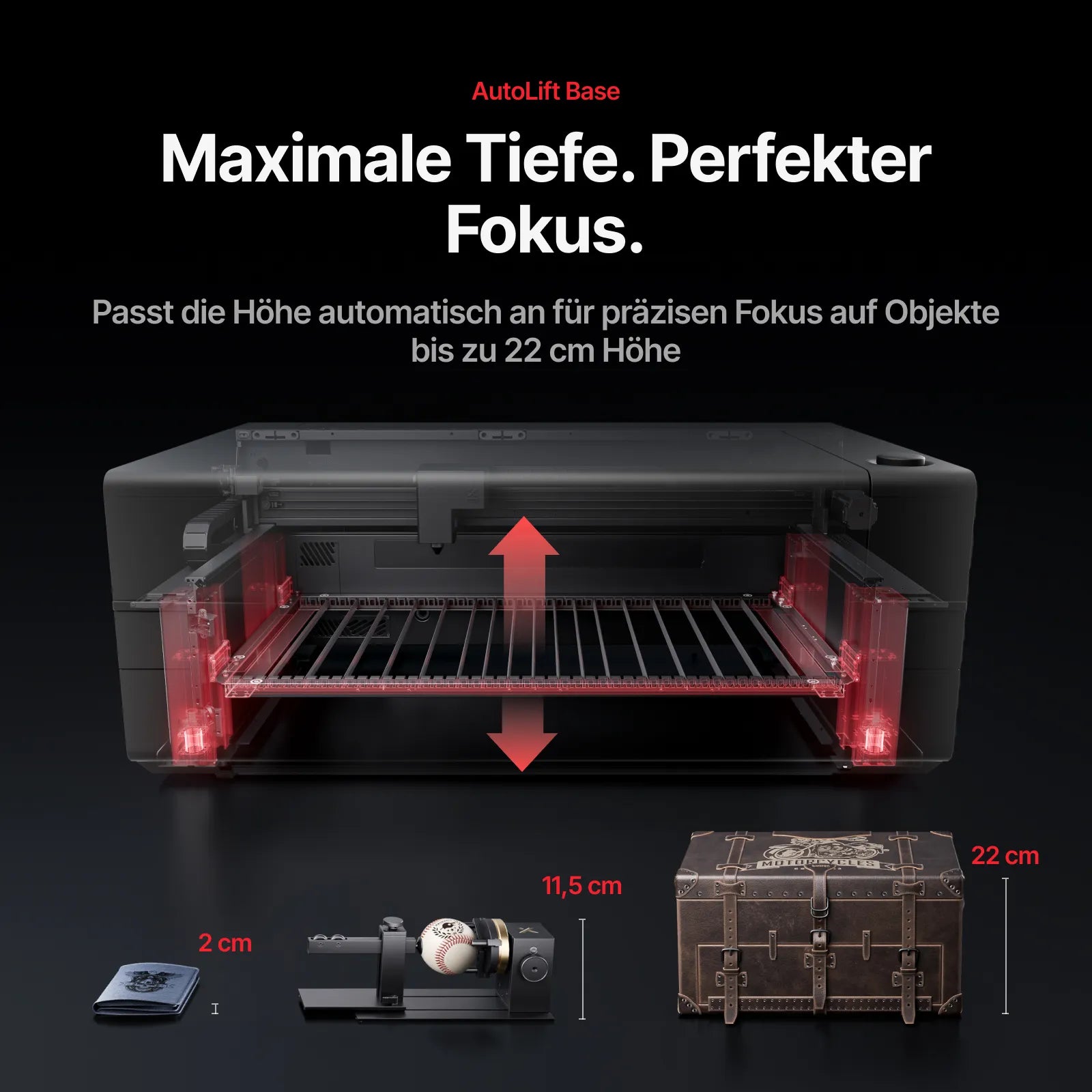 xTool P3 80 W CO2-Laser mit intelligenter Automatisierung