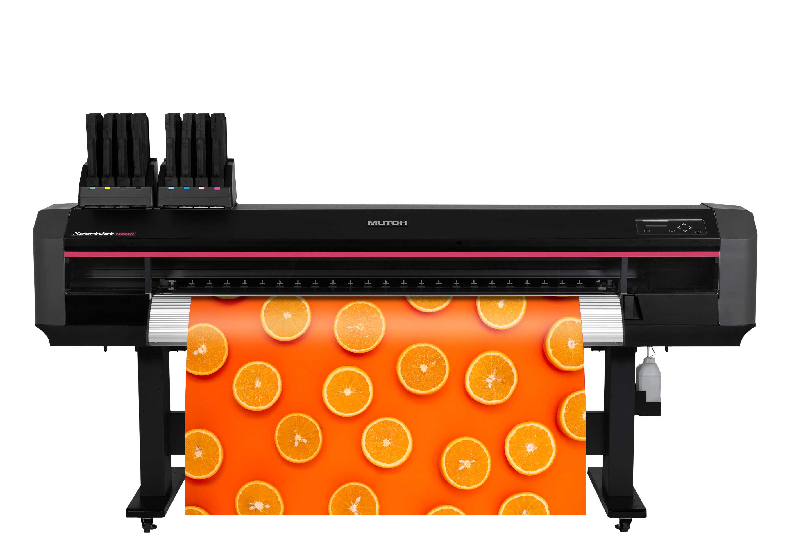 XpertJet 1682SR Pro - Eco-Solvent Drucker mit motorisierten Medienaufwickler (P30, P40 o. P100)