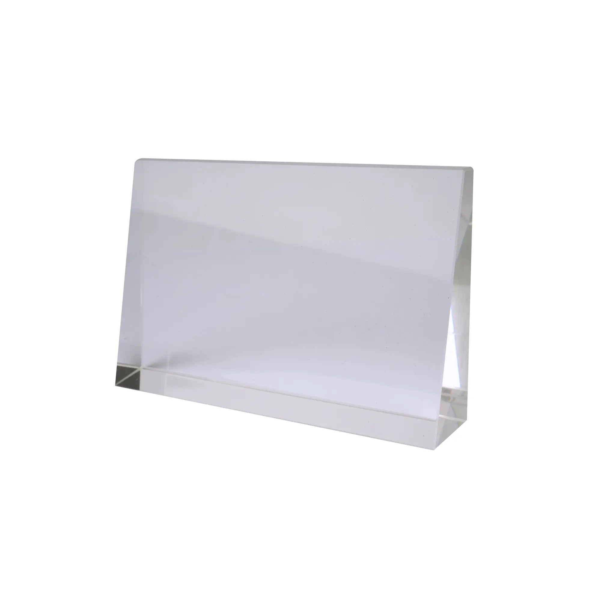 Glaskörper für Lasergravur 150 x 100 x 30 mm mit breitem Boden